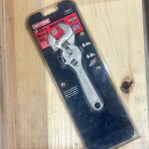 Craftsman 2-Piece Adjustable Wrench Set - 6” & 8” NIP